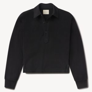 Field-Spec Boyfriend Crop Rugby Polo